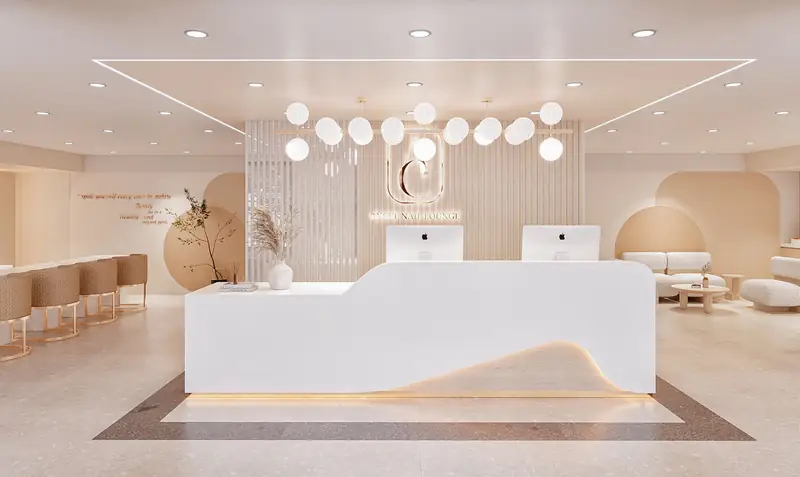 Reception at Ancee Nail Lounge