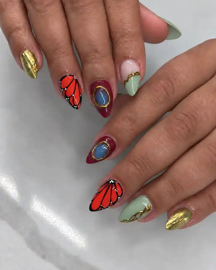 Nail art by Sophie
