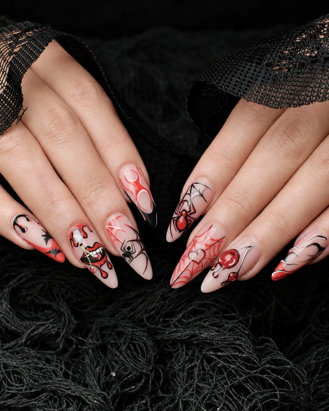 Nail art by Walker