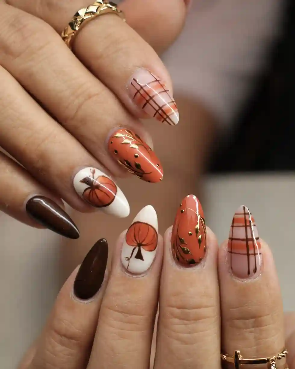 Nail art by Emily